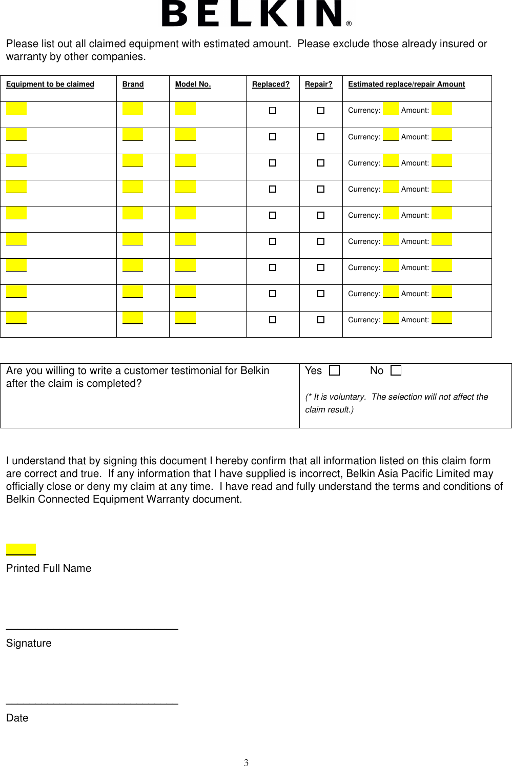 Page 3 of 3 - CEW Form  APAC Forms