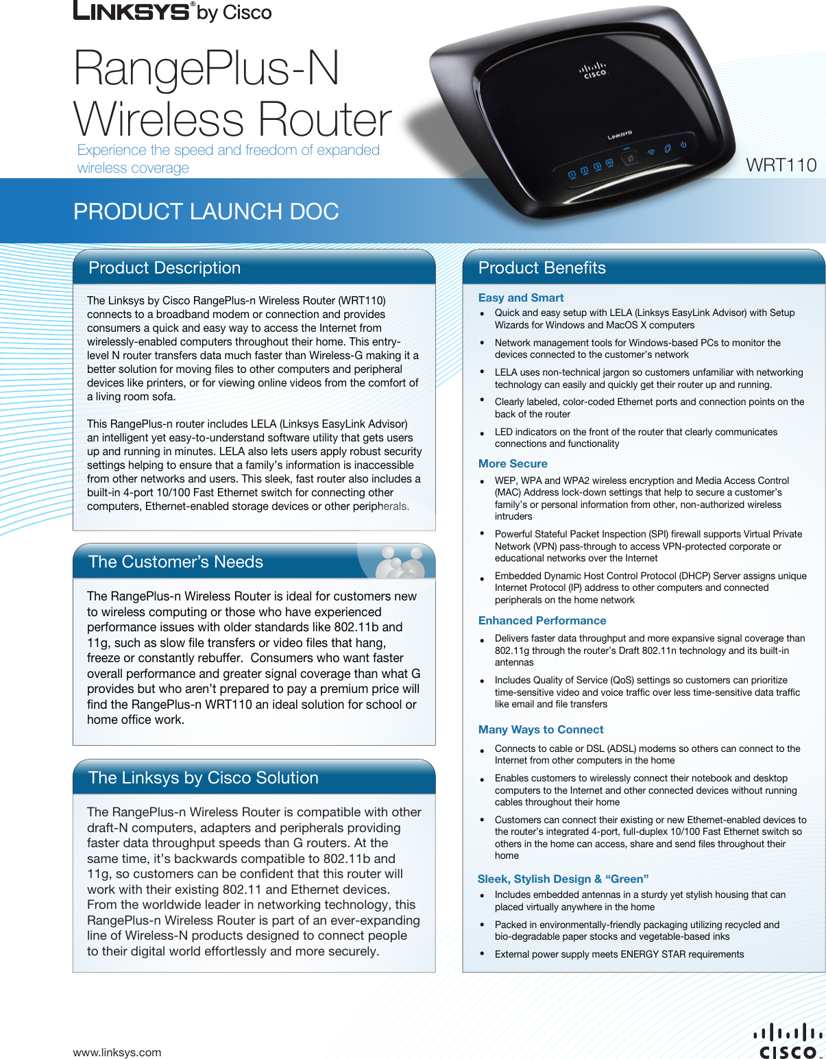 Page 1 of 2 - TPLD_external_WRT110_page1  Launch Doc WRT1101