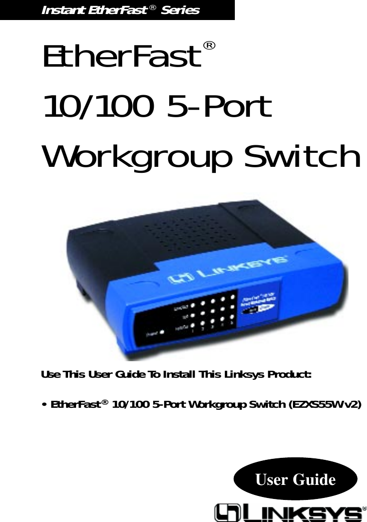 Page 1 of 9 - Linksys Linksys-Ezxs55W-V2-Users-Manual- Ezxs55 V2 Linksys-ezxs55w-v2-users-manual