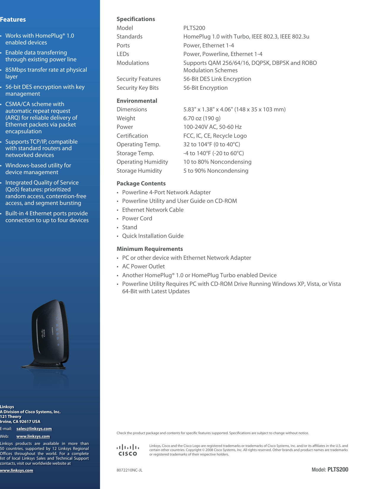 Page 2 of 2 - PLTS200 Datasheet  V10 DS NC-WEB[1]