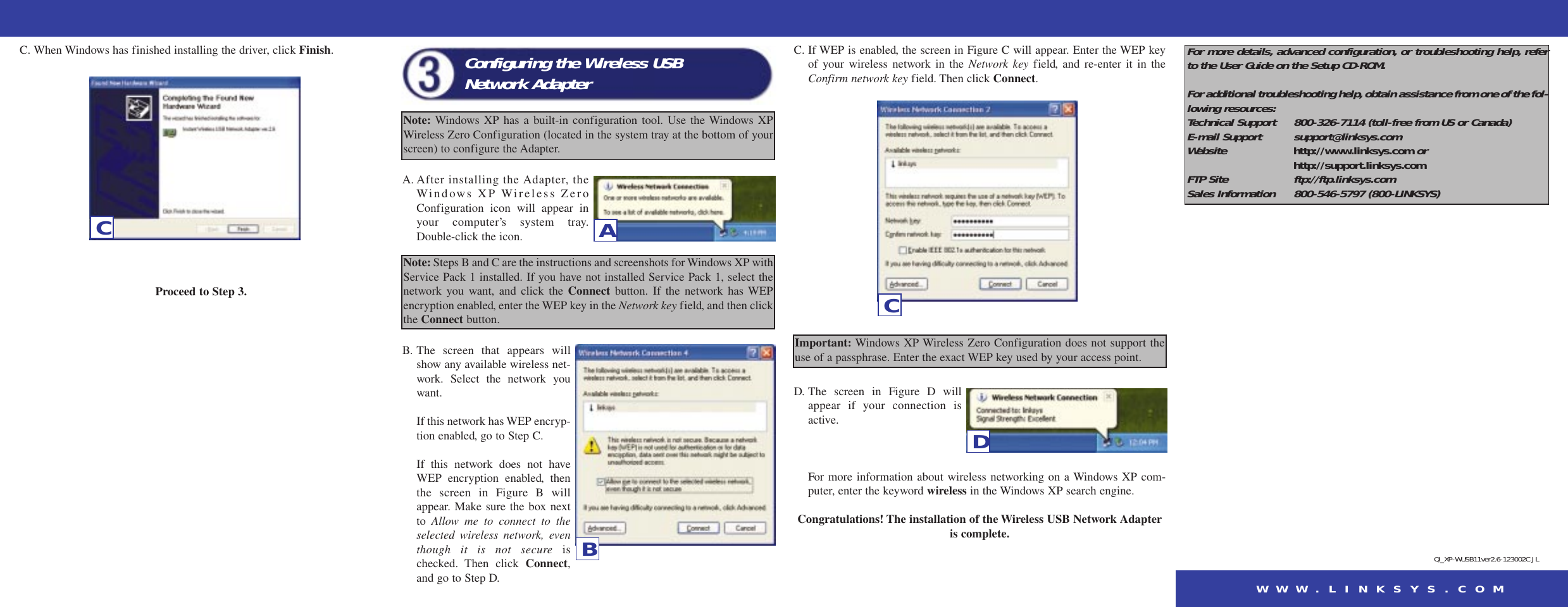 Page 2 of 2 - WUSB11 Ver 2.6 Quick Install XP  Wusb11-v2.6 Qi