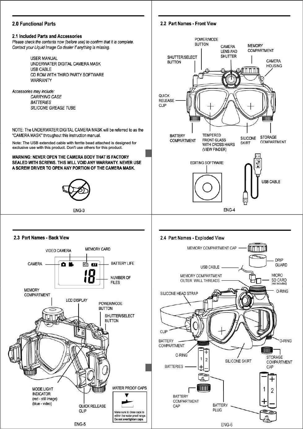 Note: The USB extended cable with ferrite bead attached is designed forexclusive use with this product. Don't use others for this product.