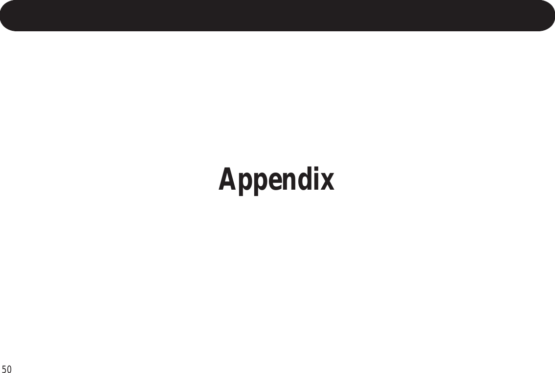 50Appendix