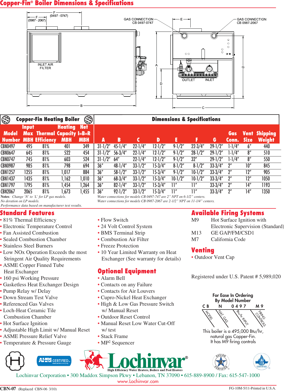 Page 2 of 2 - Lochinvar Lochinvar-Copper-Fin-Boilers-010-36-68-3-4-33-1-2-15-3-4-10-1-2-10-1-2-33-3-4-2-12-1050-Users-Manual-  Lochinvar-copper-fin-boilers-010-36-68-3-4-33-1-2-15-3-4-10-1-2-10-1-2-33-3-4-2-12-1050-users-manual