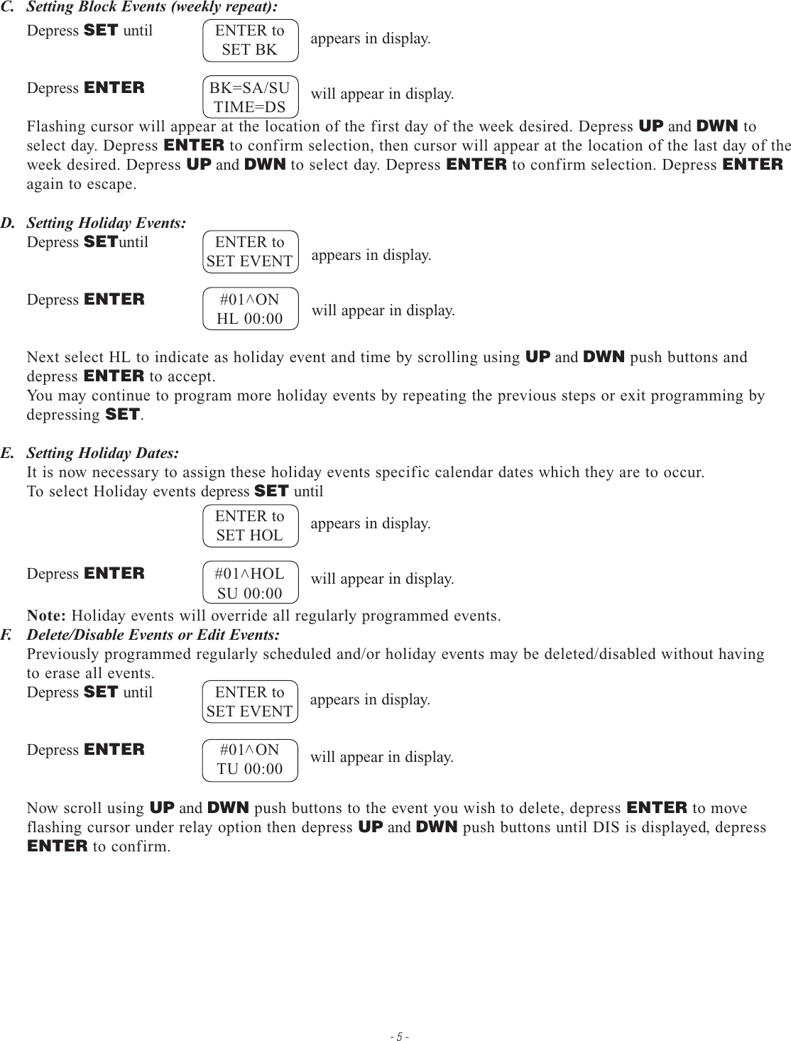 Page 5 of 8 - Locks  Altronix PT724A Time Controller Installation Guide Altronix-PT724A-Timer-Controller-Installation-Guide