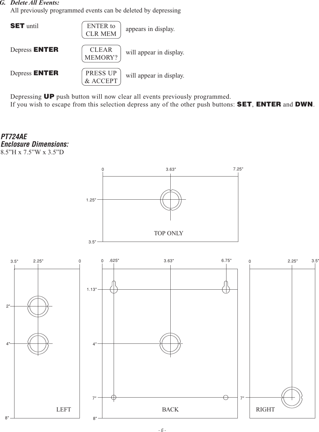 Page 6 of 8 - Locks  Altronix PT724A Time Controller Installation Guide Altronix-PT724A-Timer-Controller-Installation-Guide