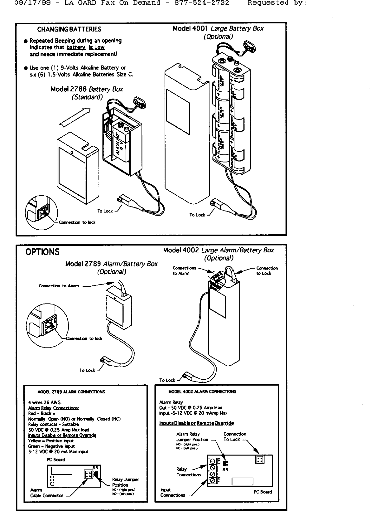 Locks Combo Gard Instructions 33E La Oper Inst