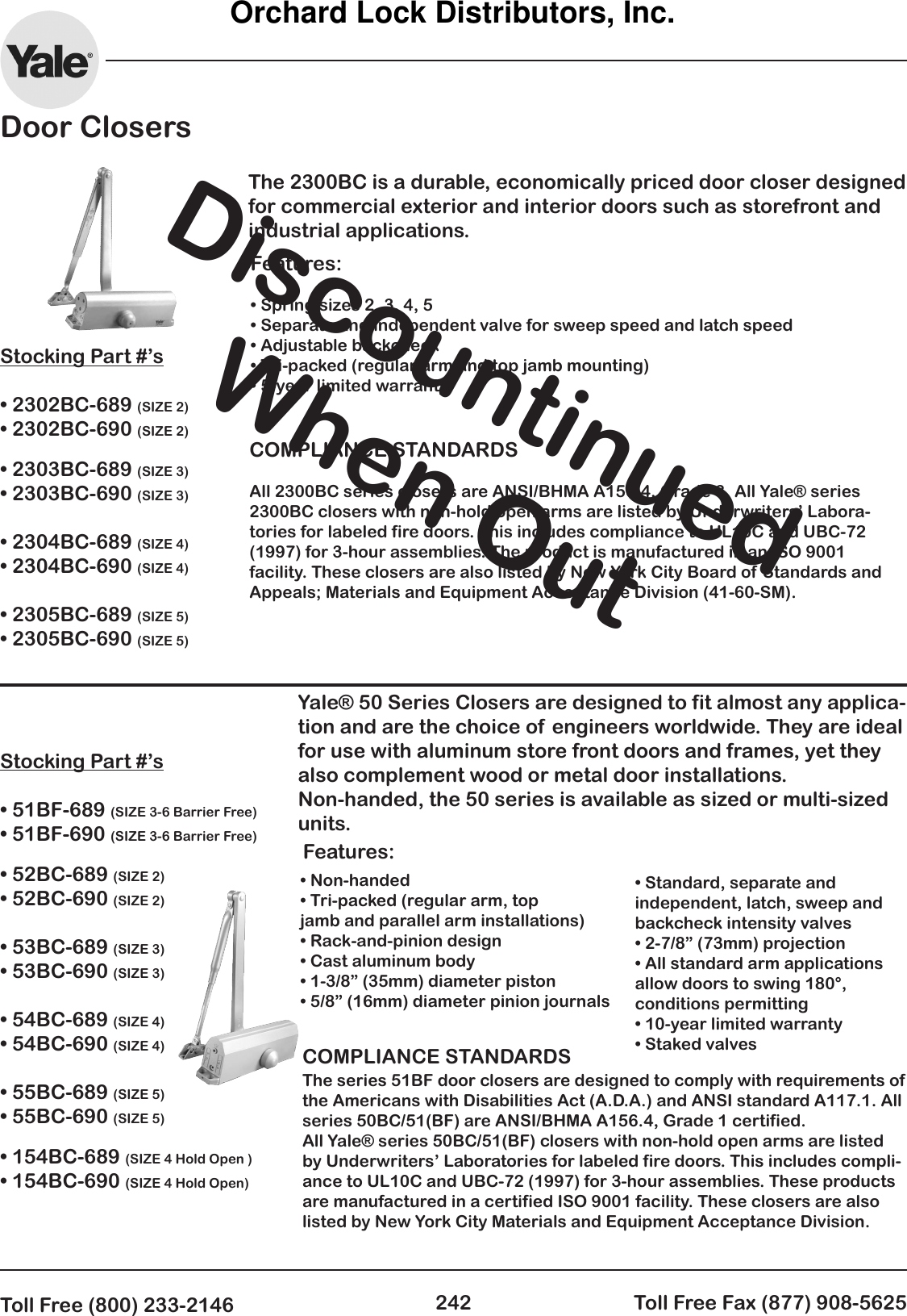 Page 3 of 5 - Locks  PDF Orchard-Lock YALE