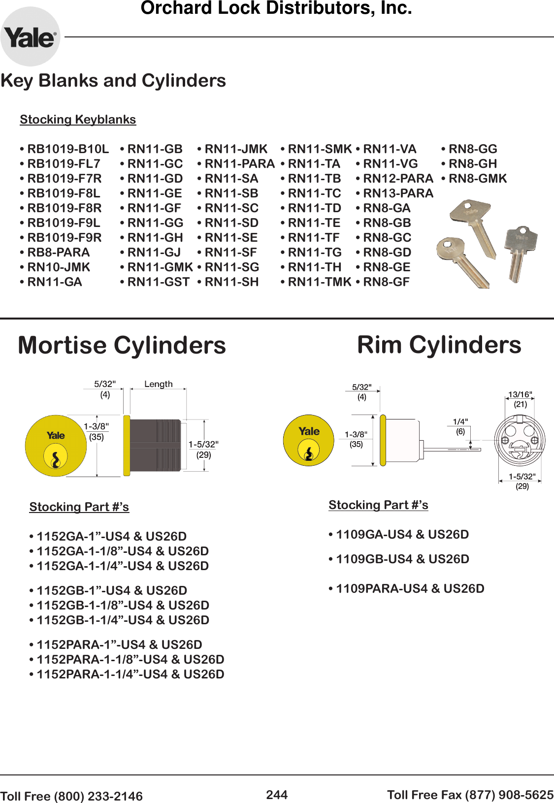 Page 5 of 5 - Locks  PDF Orchard-Lock YALE