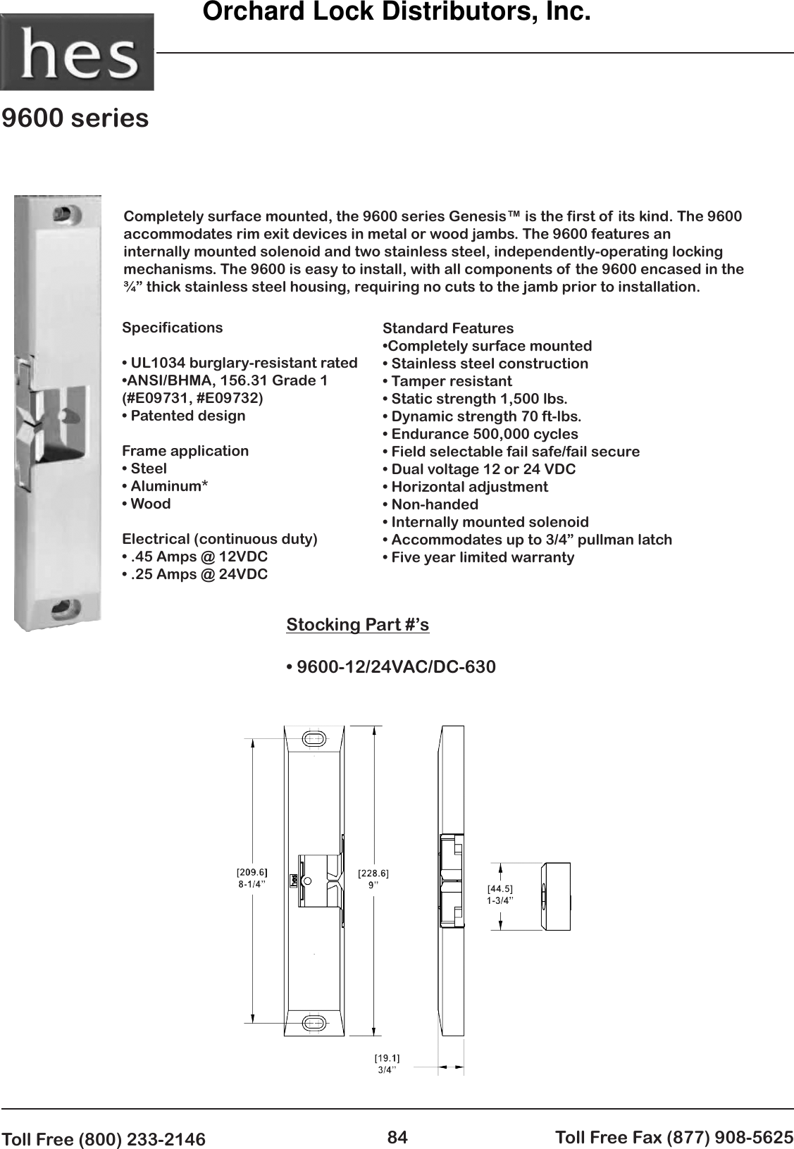 Page 8 of 11 - Locks PDF Orchard-Lock Hes