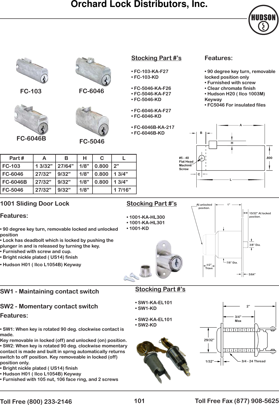 Locks PDF Orchard Lock Hudson