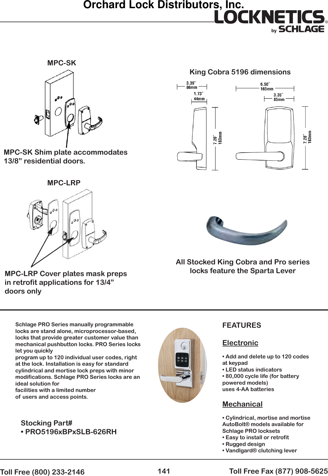 Page 2 of 4 - Locks  PDF (Locknetics) Orchard-Lock Locknetics