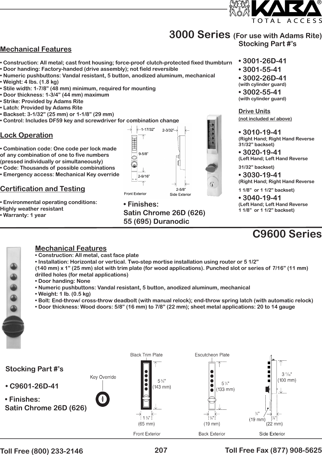 Page 5 of 11 - Locks  PDF Orchard-Lock Simplex