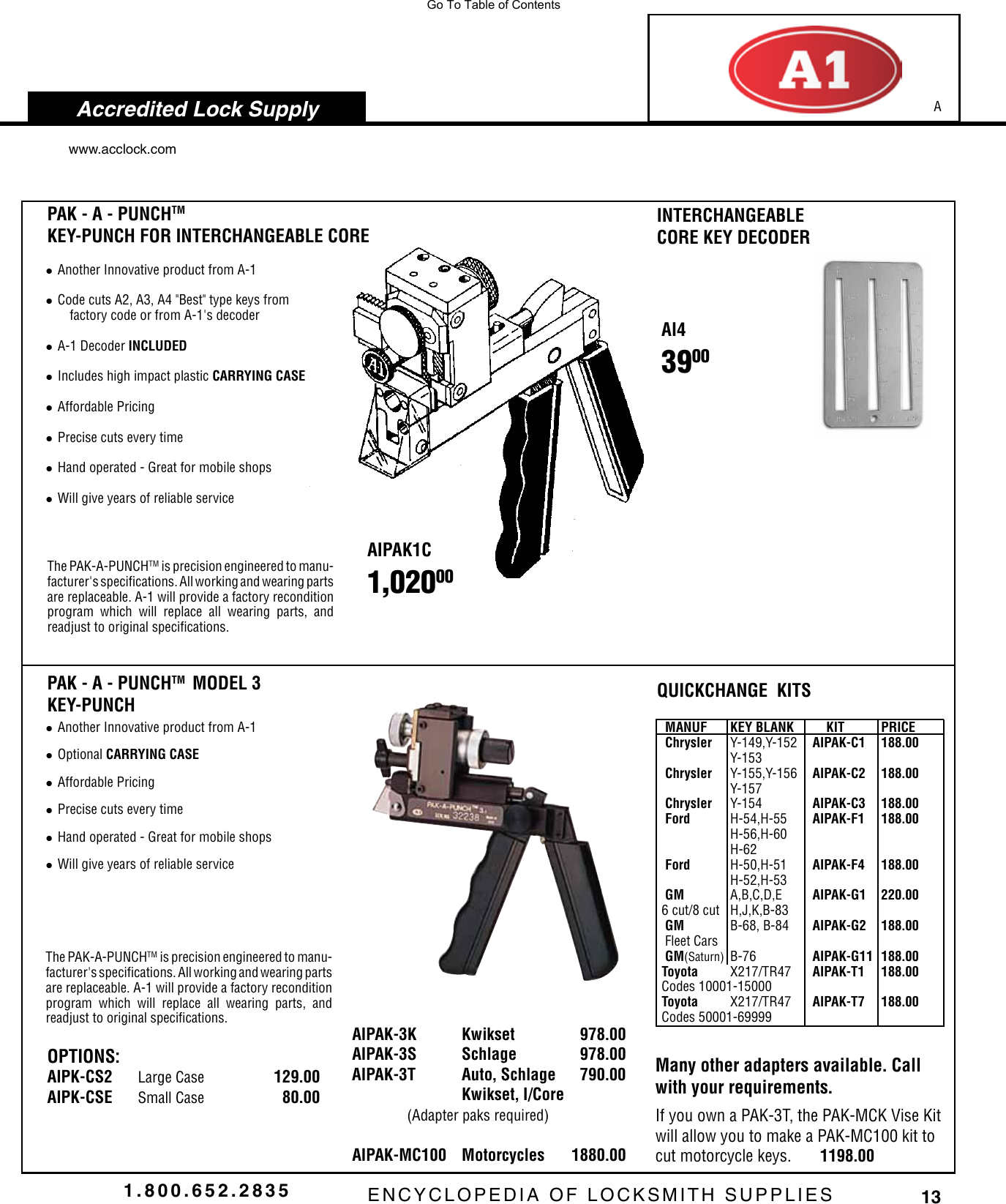 Page 4 of 7 - Locks  View PDF A1-hq