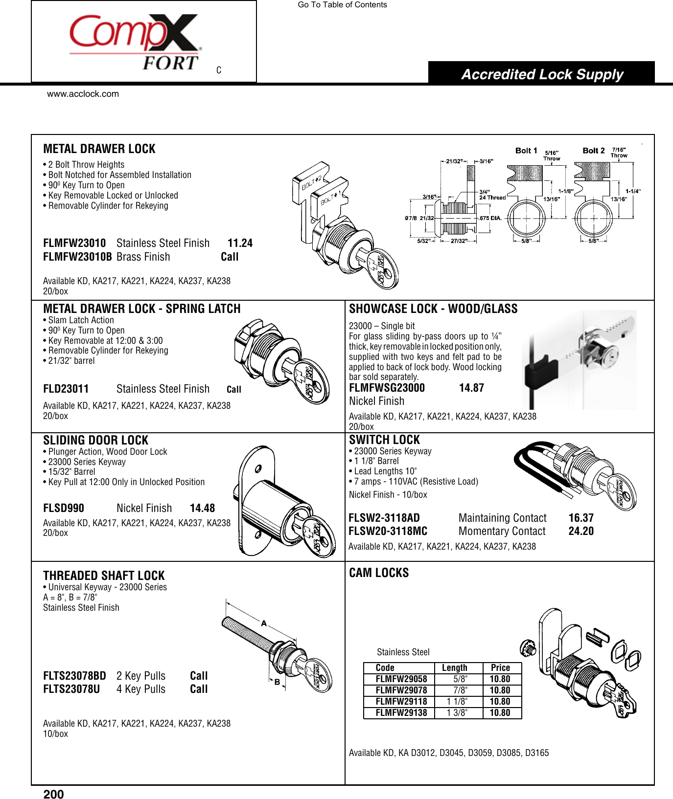 Page 2 of 6 - Locks  View PDF Compx-fort-hq