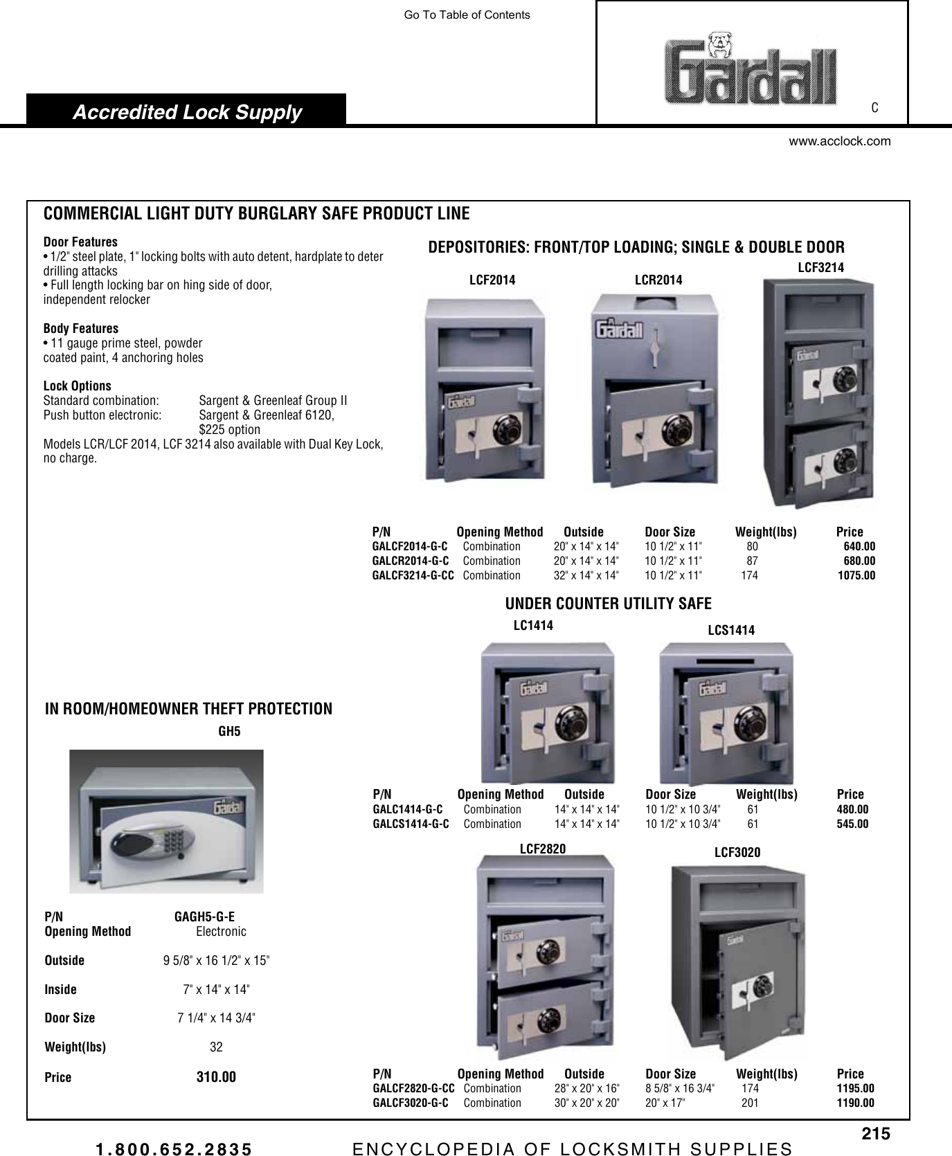 Page 10 of 10 - Locks  View PDF Gardall-hq