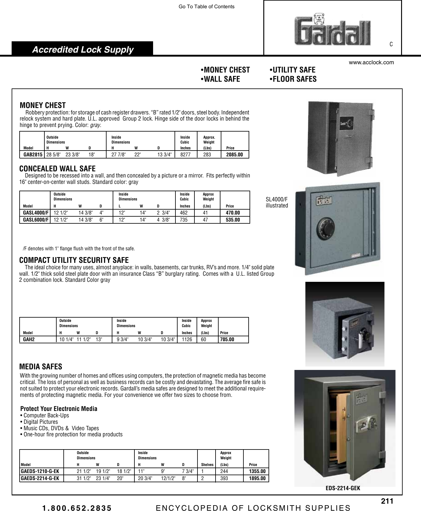 Page 6 of 10 - Locks  View PDF Gardall-hq