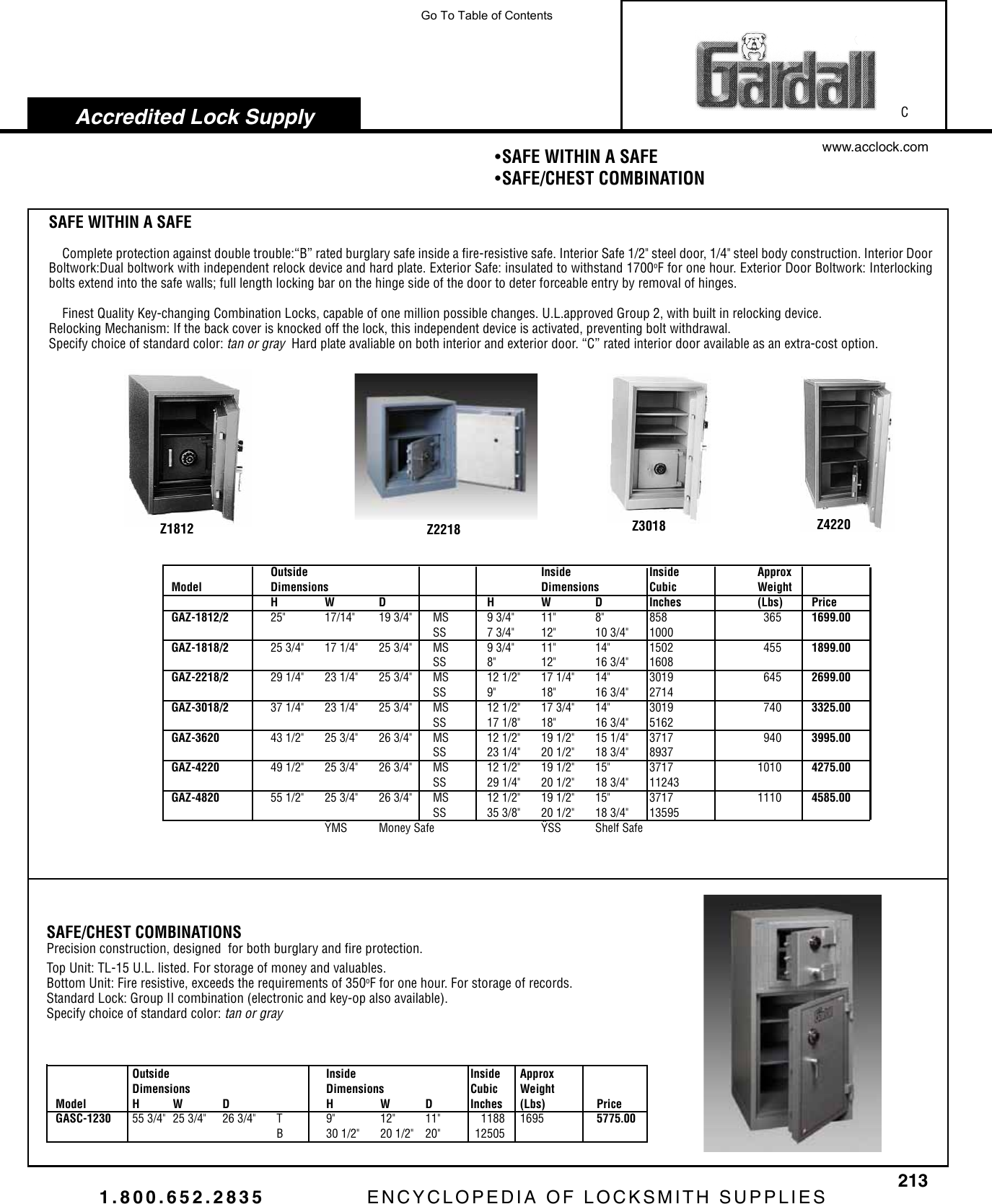 Page 8 of 10 - Locks  View PDF Gardall-hq