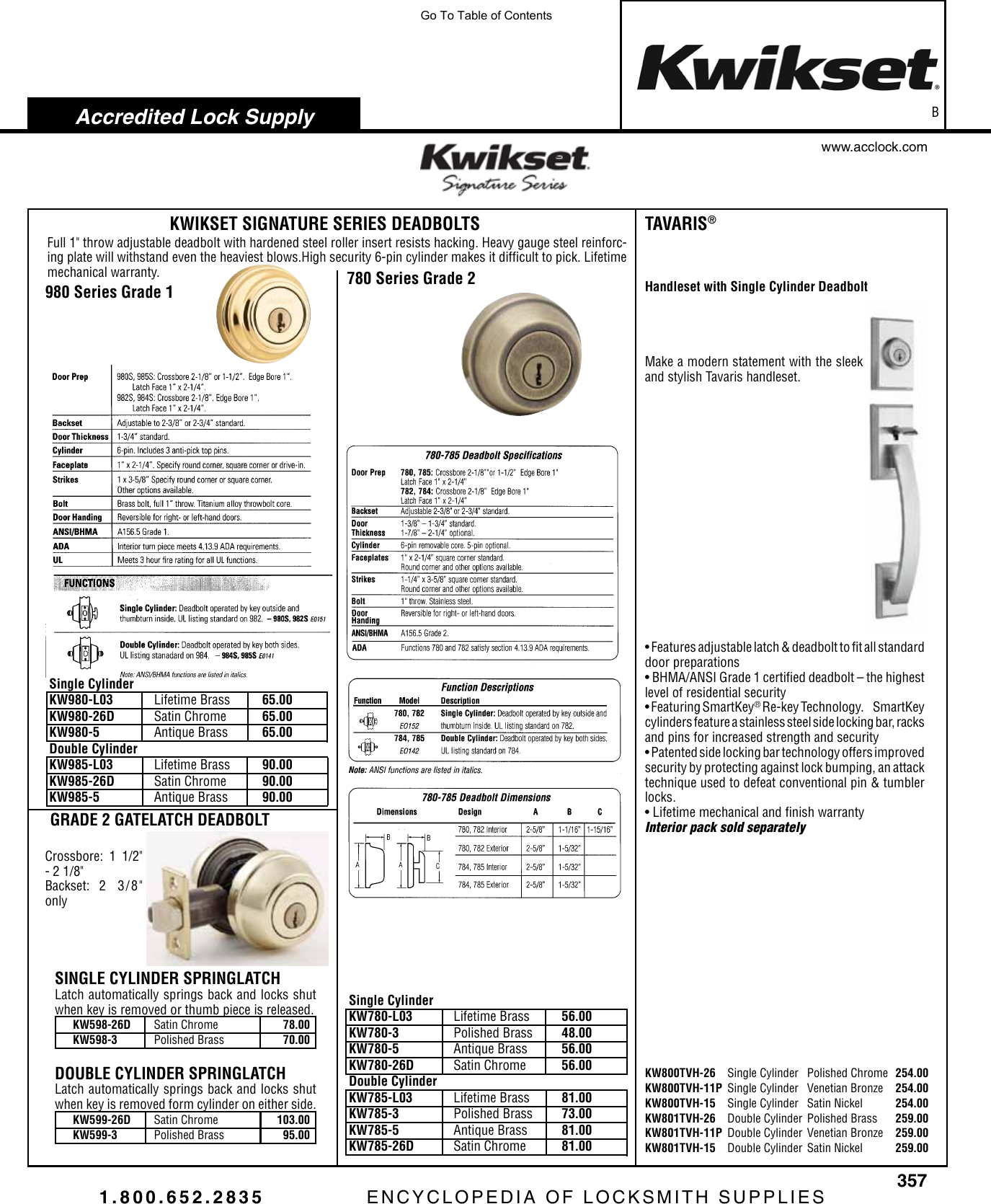 Locks View Pdf Kwikset Hq 