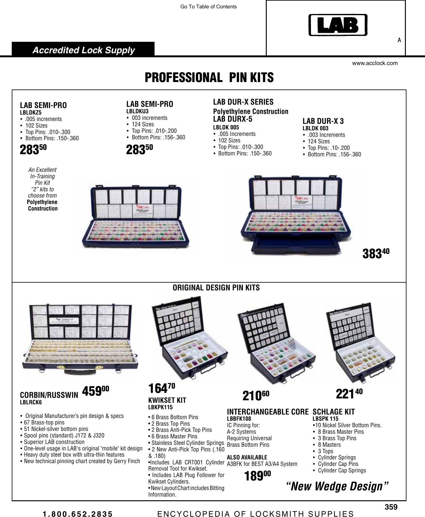 Page 1 of 5 - Locks  View PDF Lab-hq