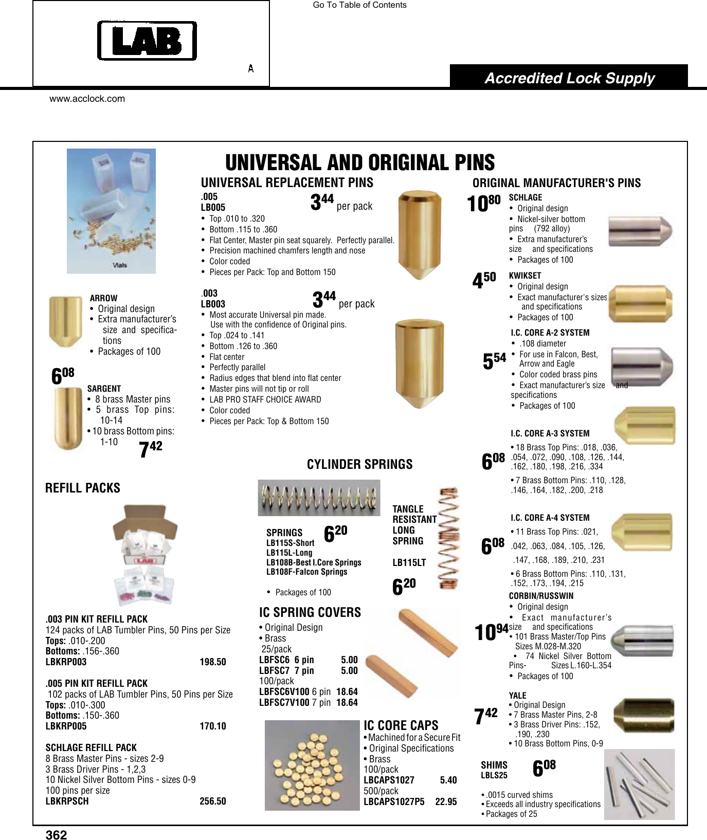 Page 4 of 5 - Locks  View PDF Lab-hq