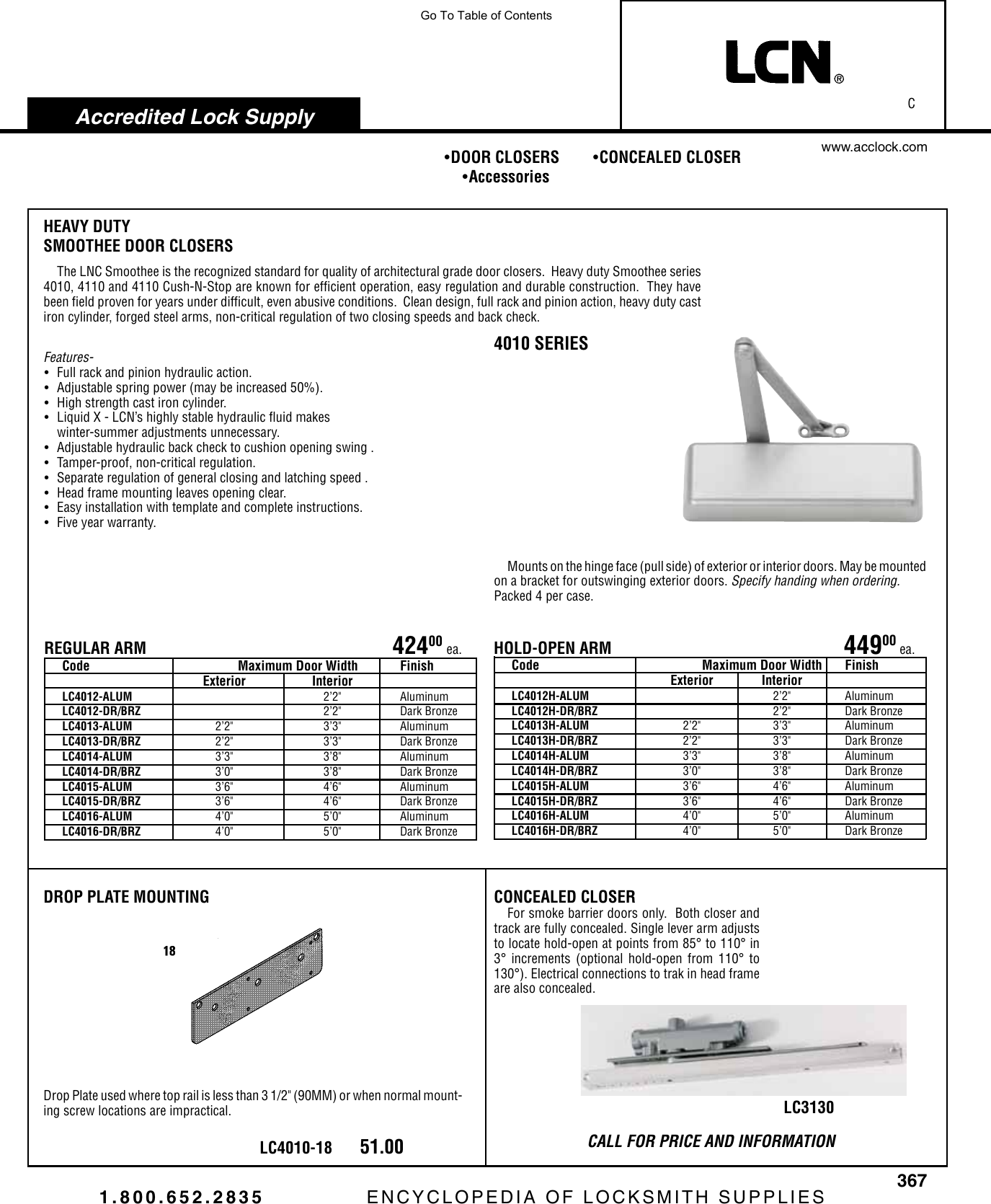 Page 4 of 7 - Locks  View PDF Lcn-hq
