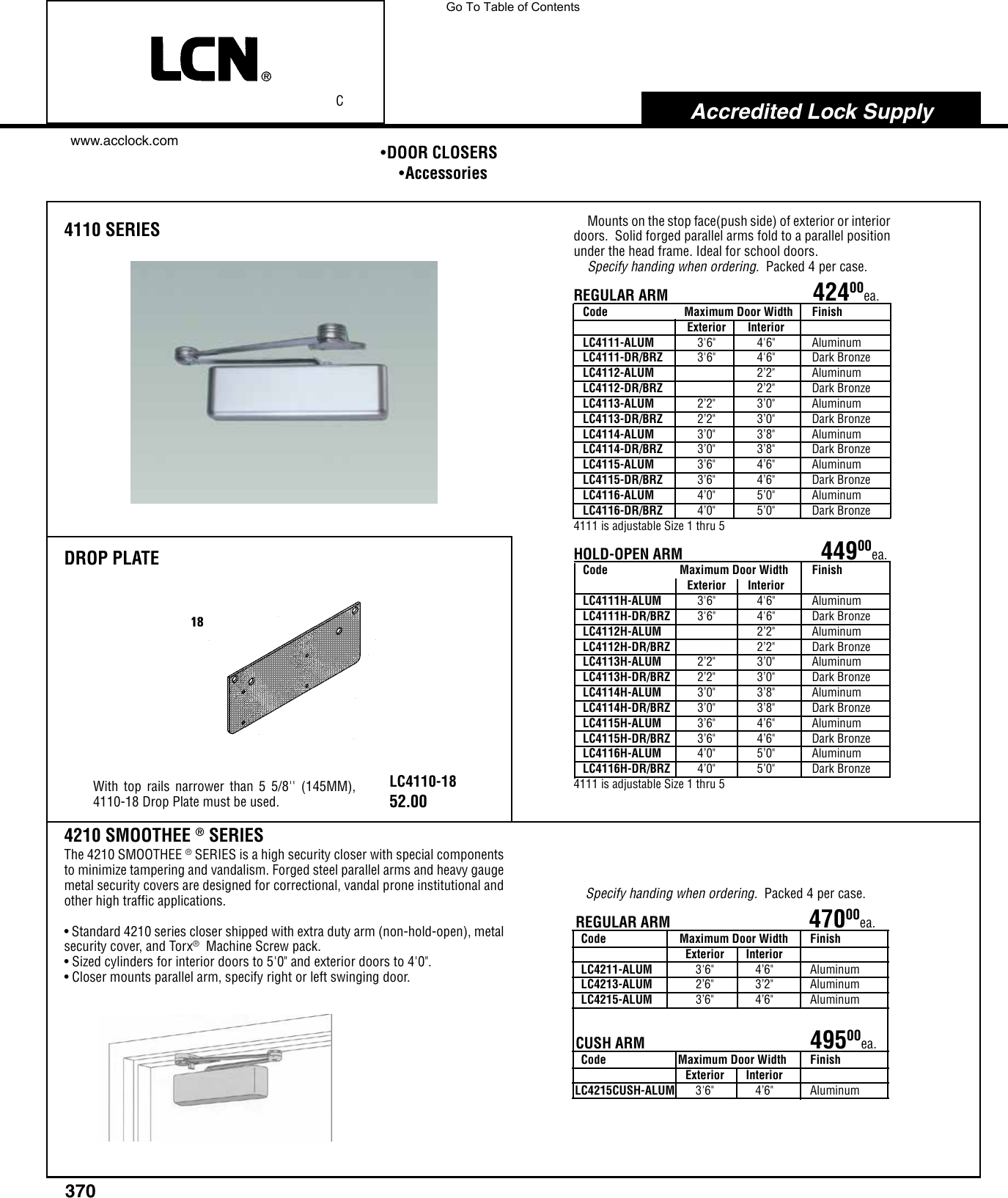 Page 7 of 7 - Locks  View PDF Lcn-hq