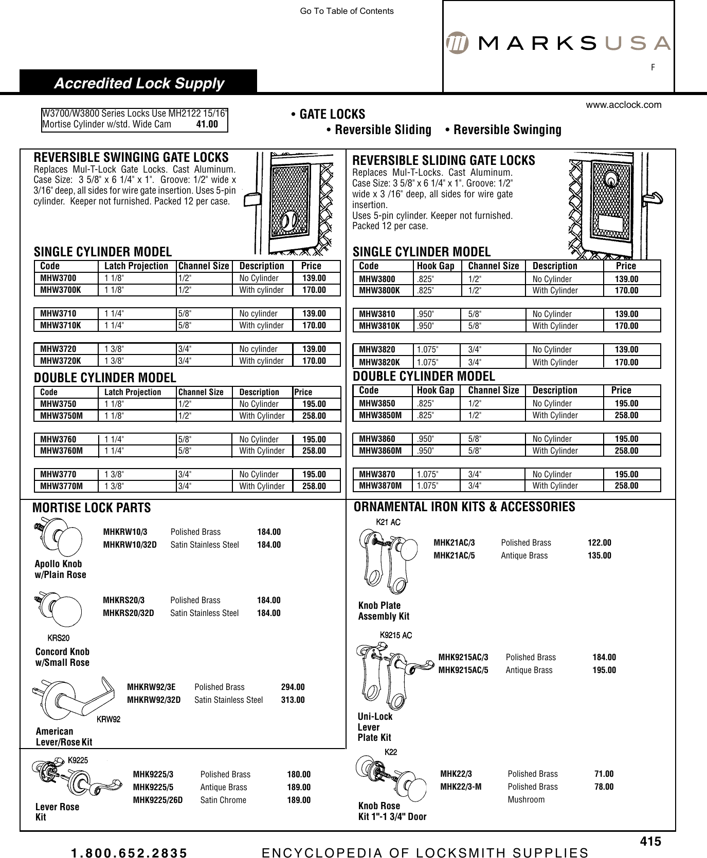 Page 12 of 12 - Locks  View PDF Marks-hq