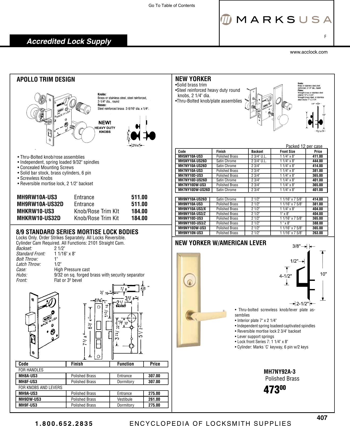 Page 4 of 12 - Locks  View PDF Marks-hq