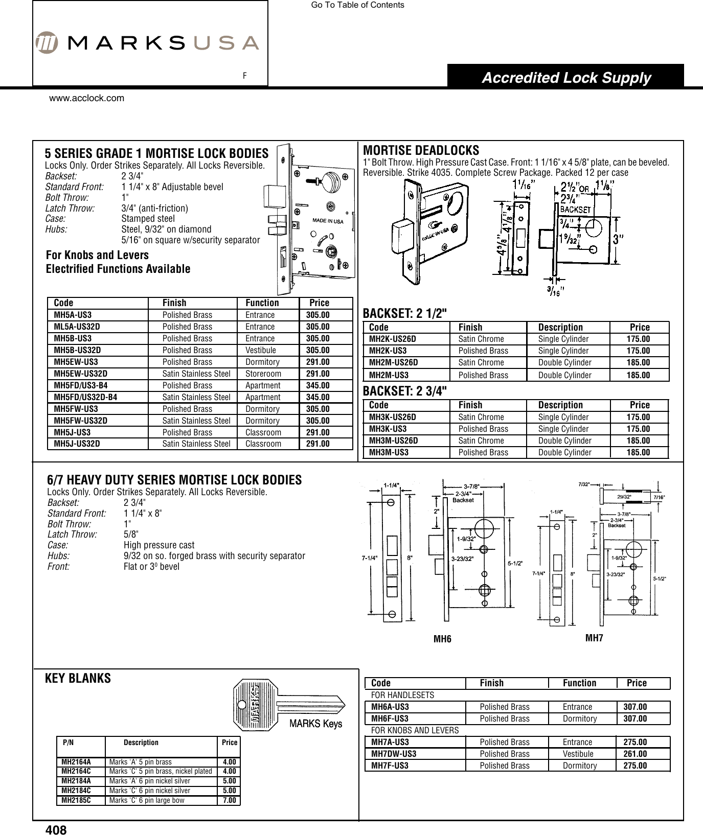 Page 5 of 12 - Locks  View PDF Marks-hq