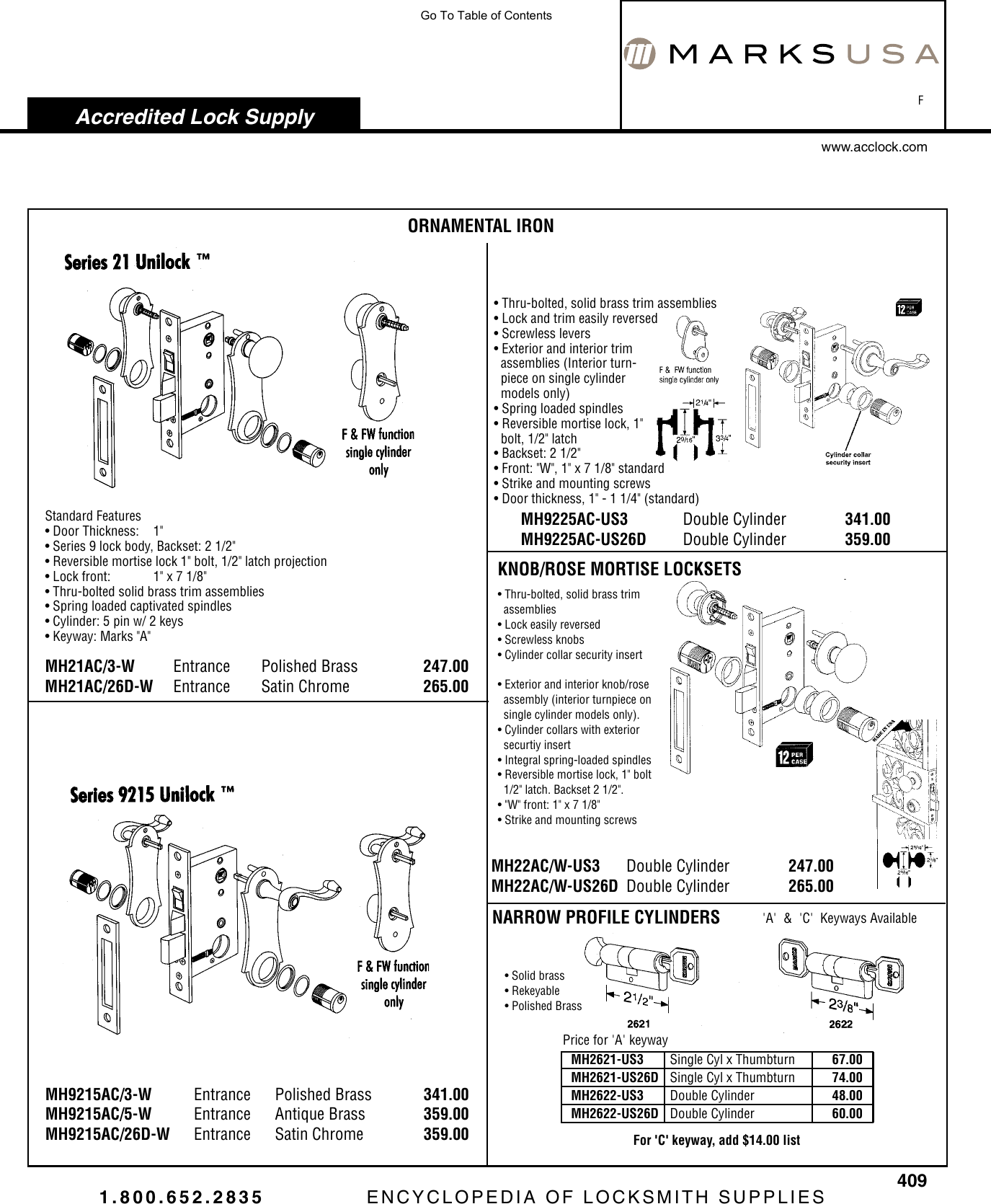 Page 6 of 12 - Locks  View PDF Marks-hq