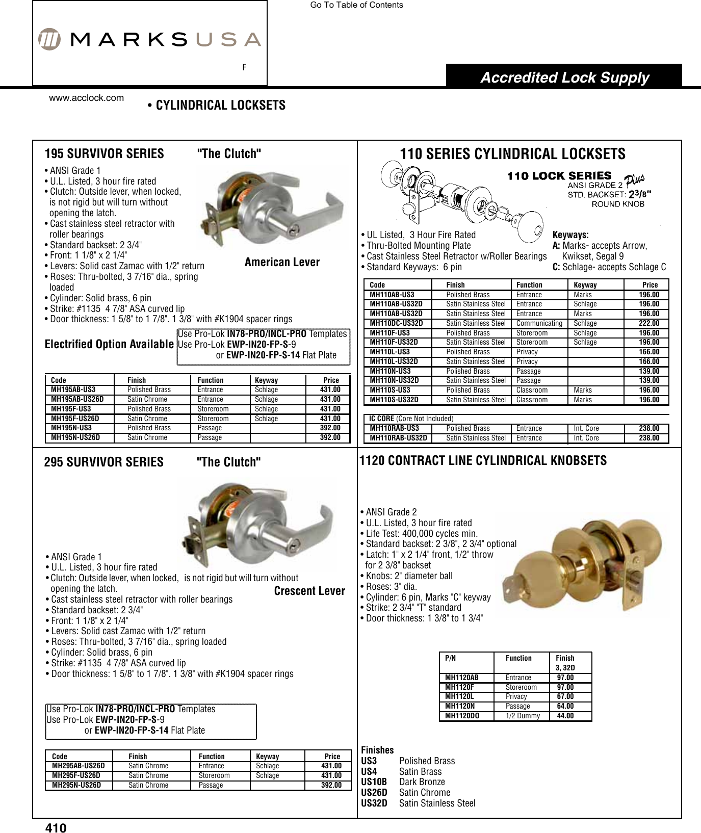 Page 7 of 12 - Locks  View PDF Marks-hq