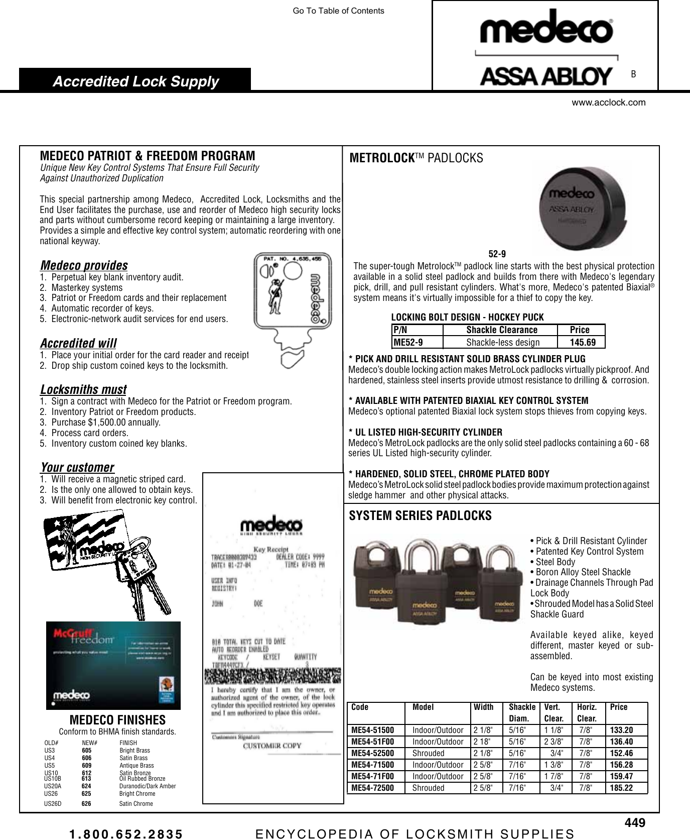 Page 1 of 10 - Locks  View PDF Medeco-hq