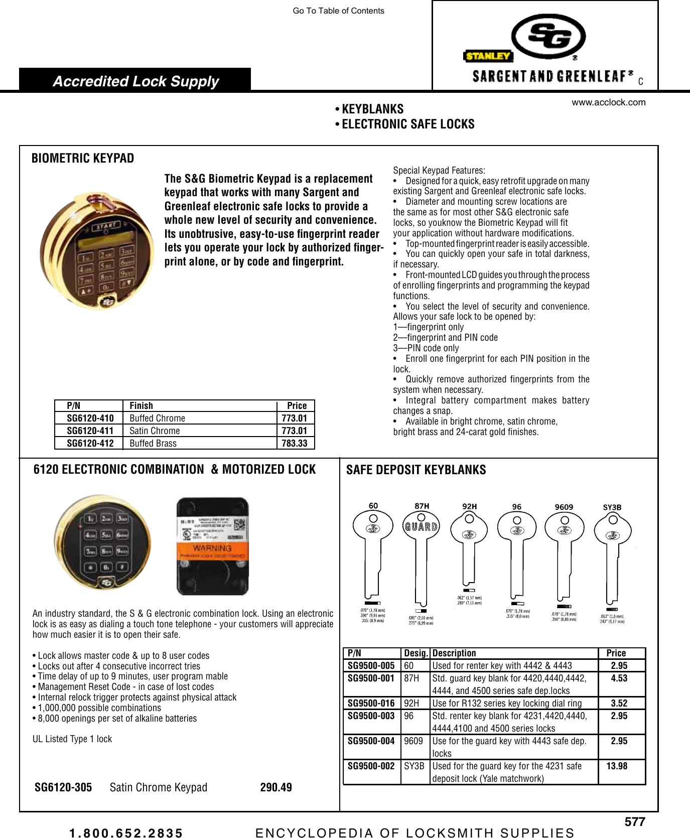 Page 2 of 3 - Locks  View PDF Sg-hq