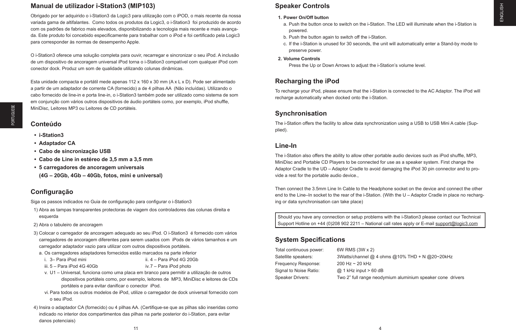 Page 5 of 8 - Logic-3 Logic-3-Logic-3-Speaker-Logic3-Users-Manual- MIP103 Manual-060404  Logic-3-logic-3-speaker-logic3-users-manual