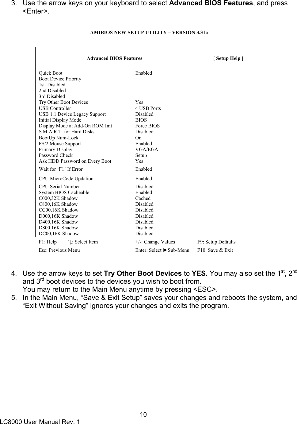 Page 10 of 11 - Logic-Controls Logic-Controls-Lc8000-Users-Manual LC8000 User Manual