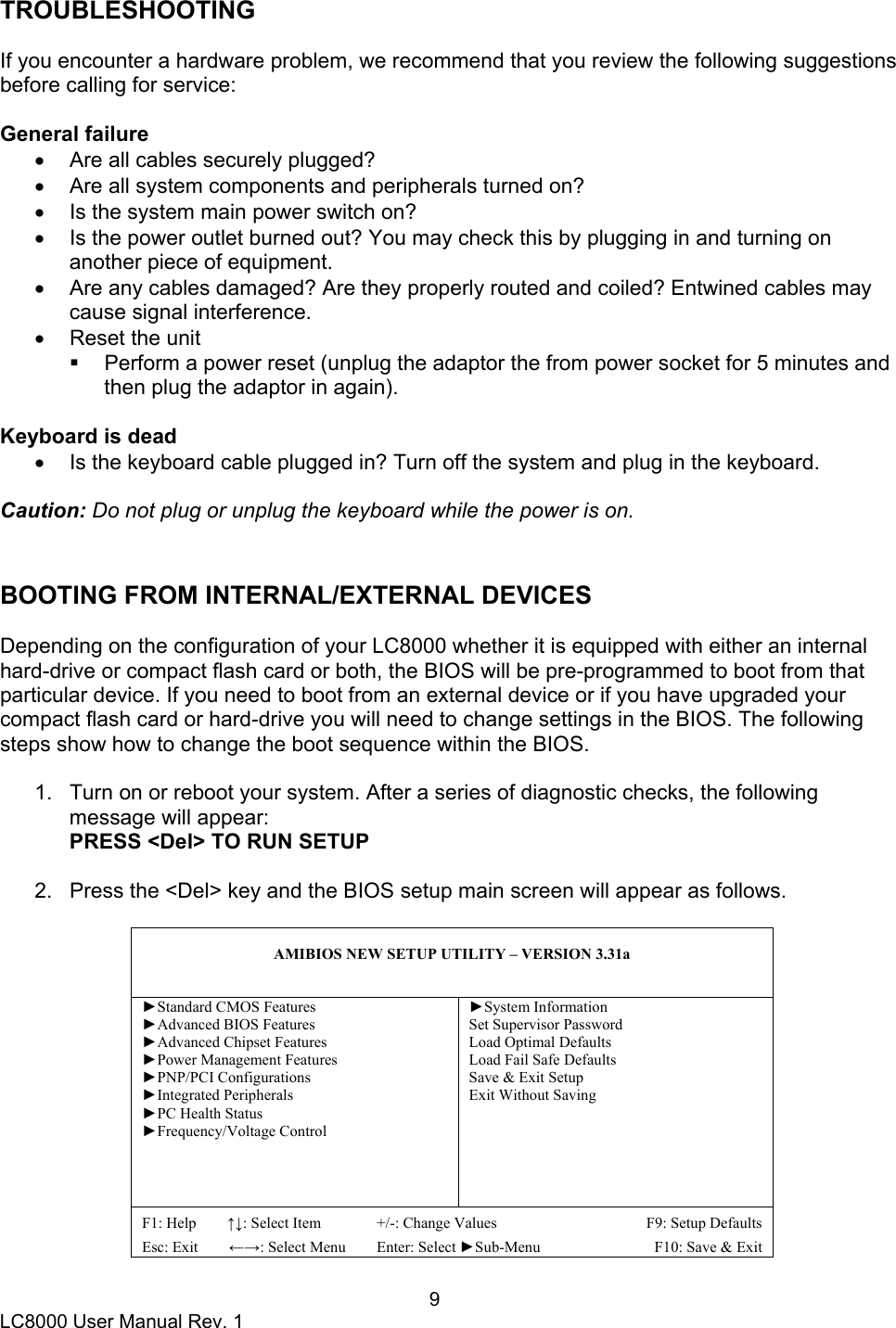 Page 9 of 11 - Logic-Controls Logic-Controls-Lc8000-Users-Manual LC8000 User Manual