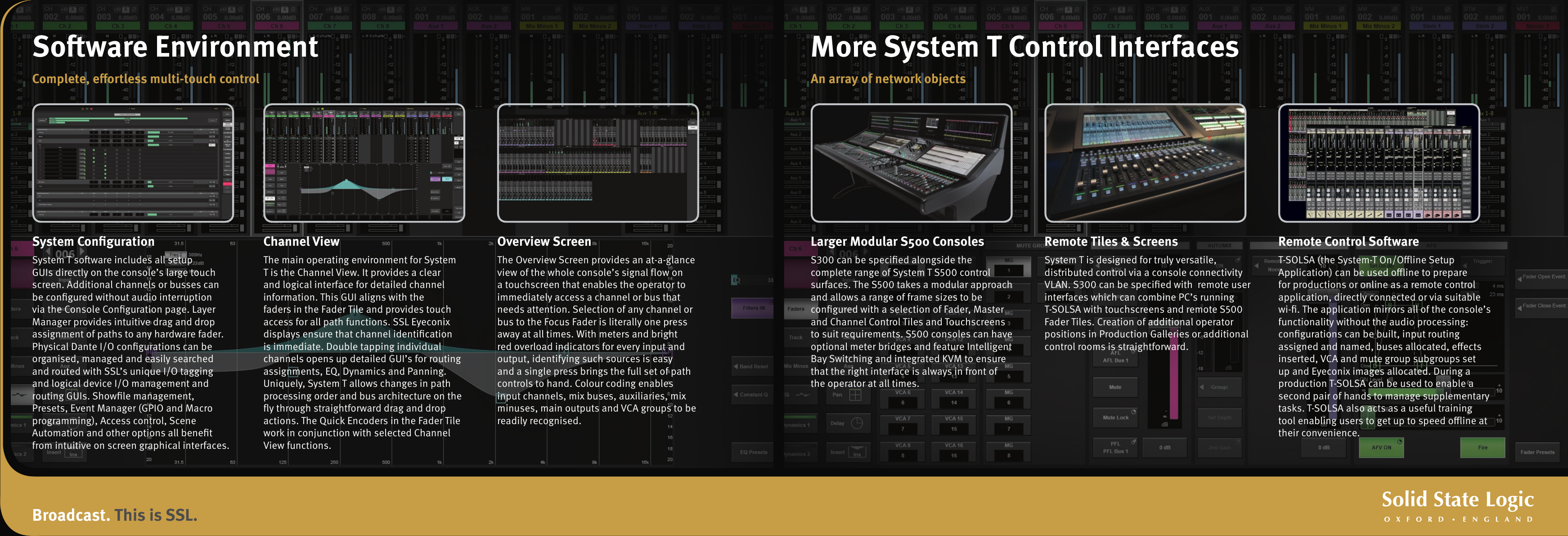 Page 6 of 9 - Logic Ssl-System-T-S300-Brochure User Manual Brochure