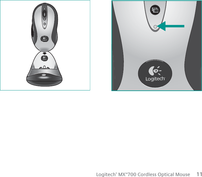  Logitech ®  MX ™ 700 Cordless Optical Mouse      11