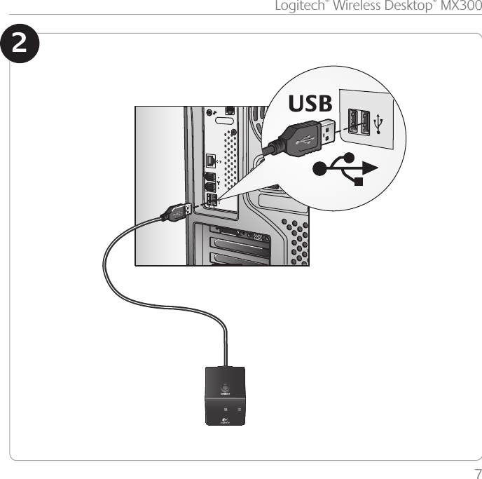 7Logitech® Wireless Desktop® MX30064#2