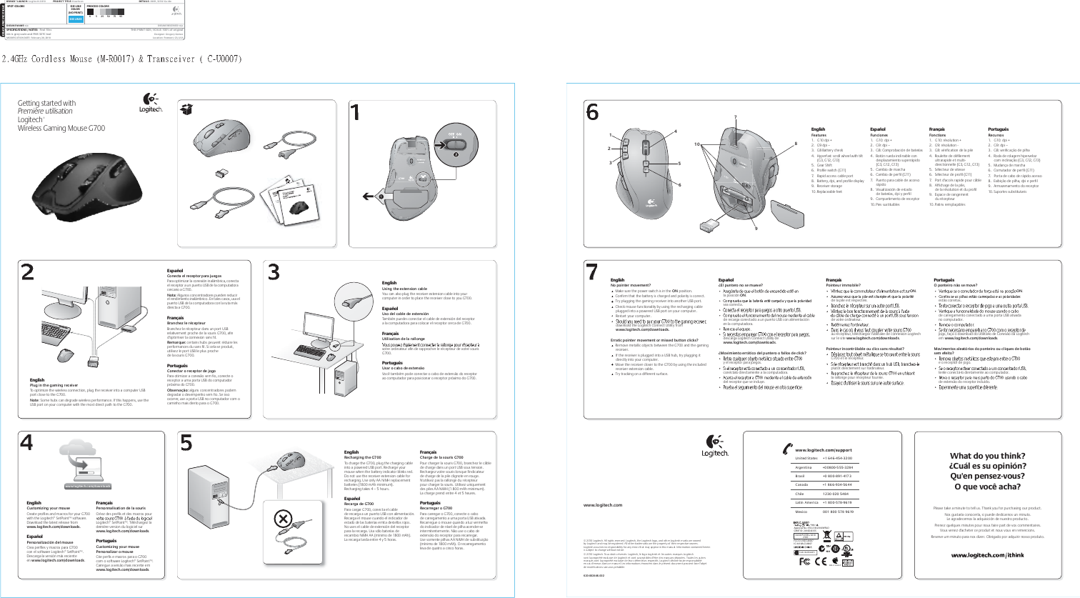 Logitech Far East Mr Ghz Cordless Mouse User Manual Manual