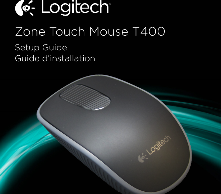 Zone Touch Mouse T400Setup GuideGuide d’installation