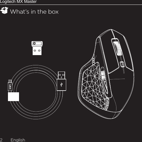 LogitechMXMaster2  English What’s in the box