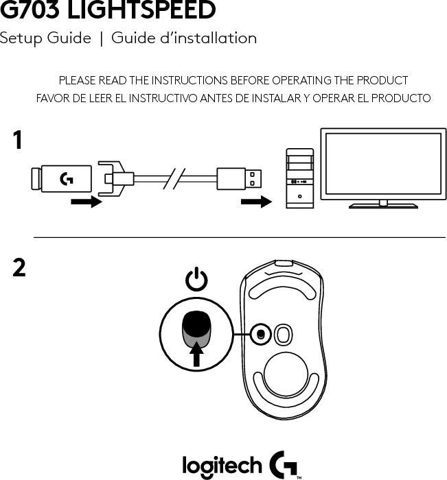 Logitech Far East Mr B Wireless Mouse User Manual