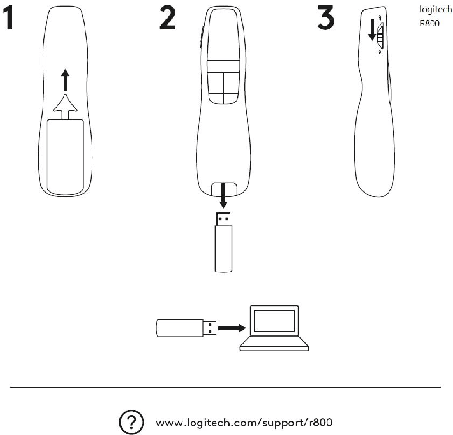 Logitech Far East RR0014 Wireless Presenter User Manual RR0014 User S Manual