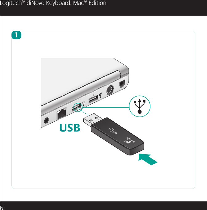 6 Logitech® diNovo Keyboard, Mac® Edition64#1