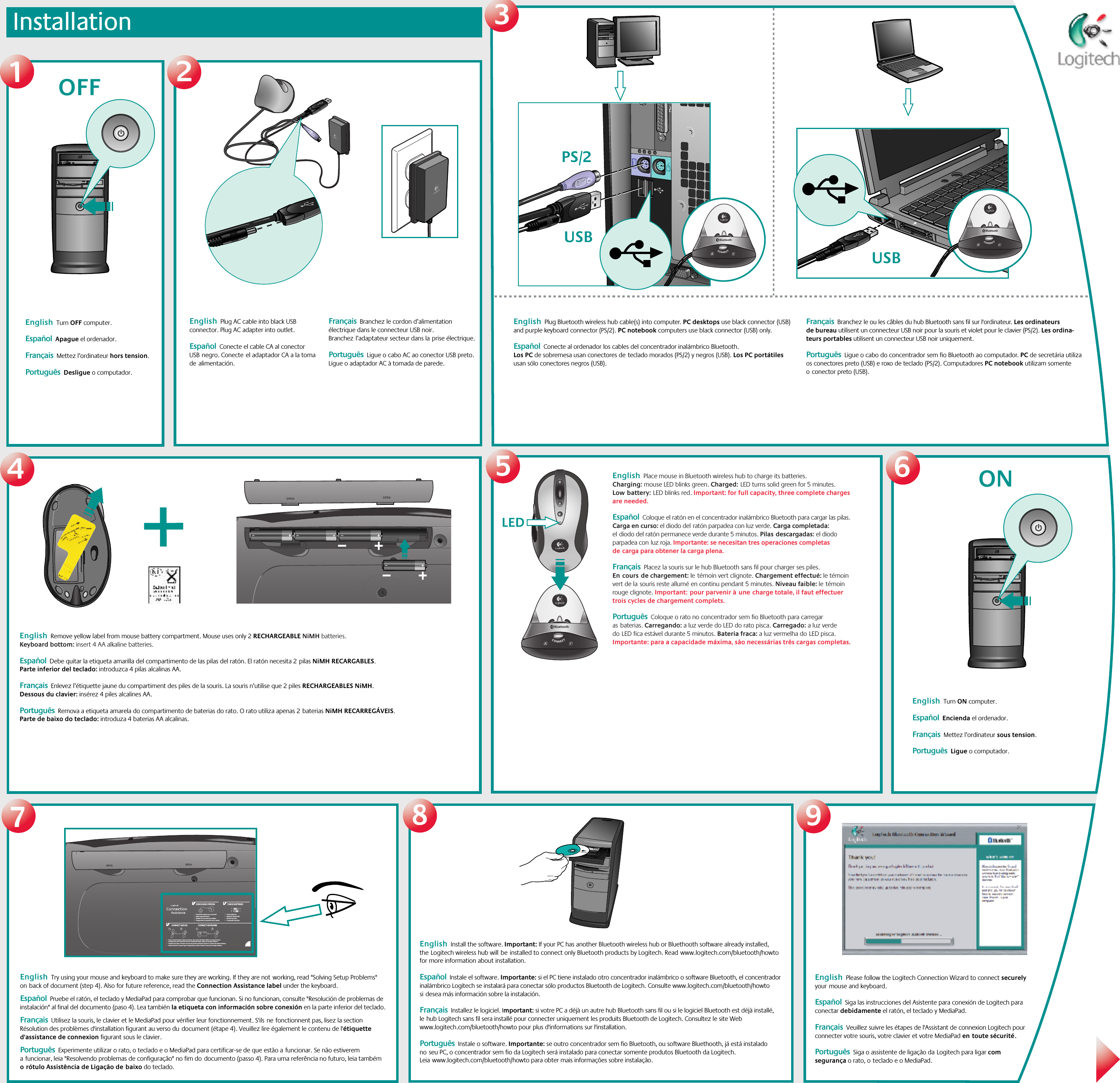 Logitech 201657 Bluetooth WirelessHub User Manual 623059 1914 Stingray6 ai