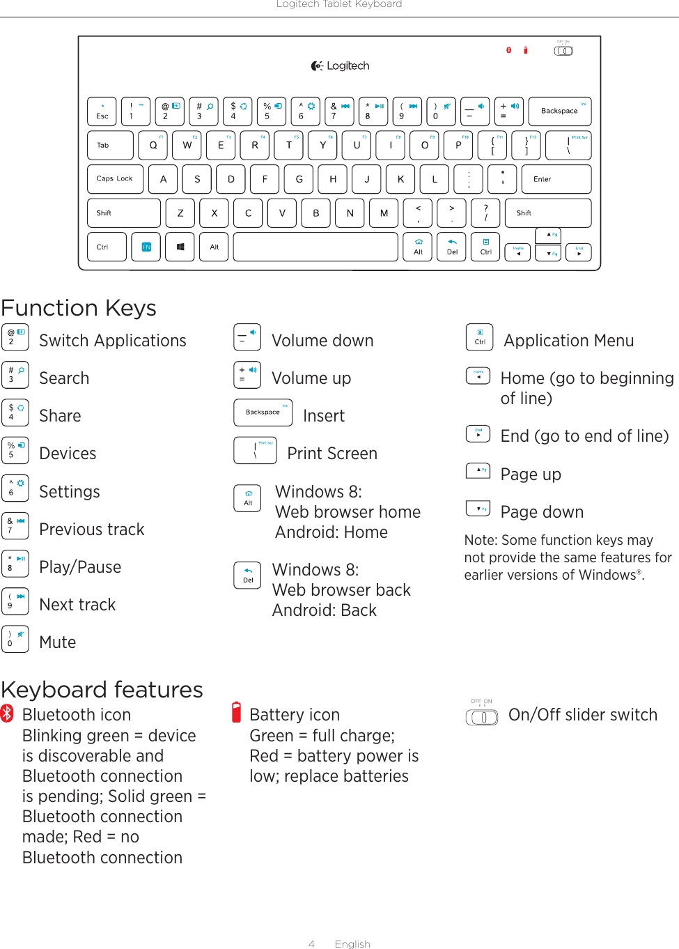 Page 4 of 9 - Logitech Logitech-920004569-Users-Manual-  Logitech-920004569-users-manual