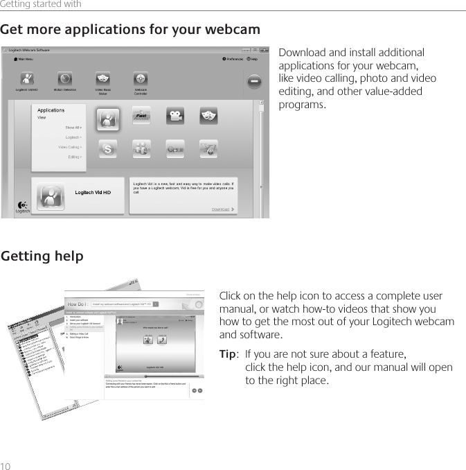 Page 10 of 12 - Logitech Logitech-C260-Users-Manual-  Logitech-c260-users-manual