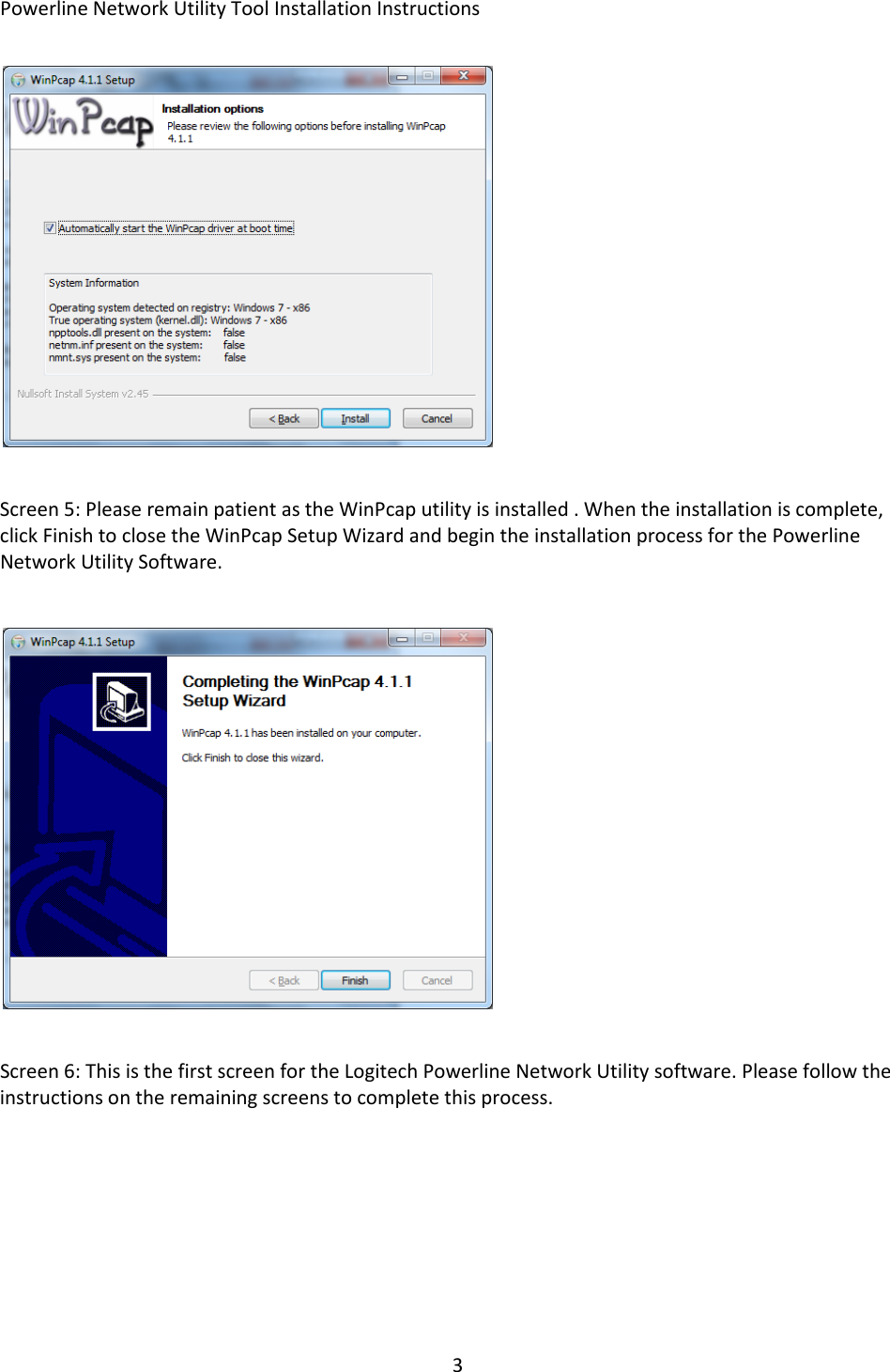 Page 3 of 4 - Logitech Logitech-Ethernet-Powerline-Bridge-Quick-Start-Guide